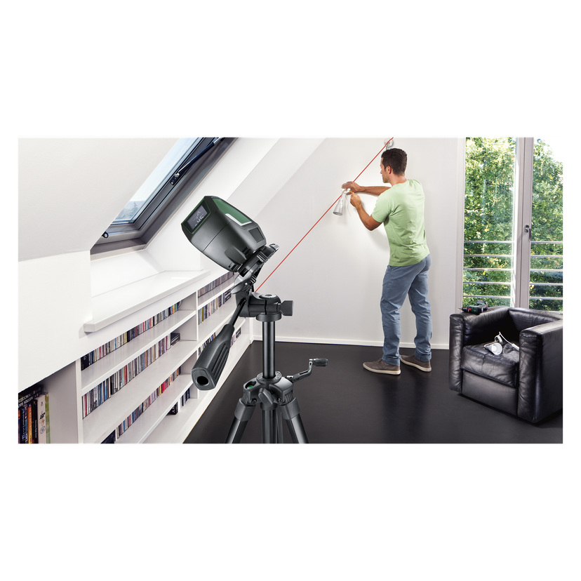 Tripodstativ for laserinstrument 55-157 cm 1/4