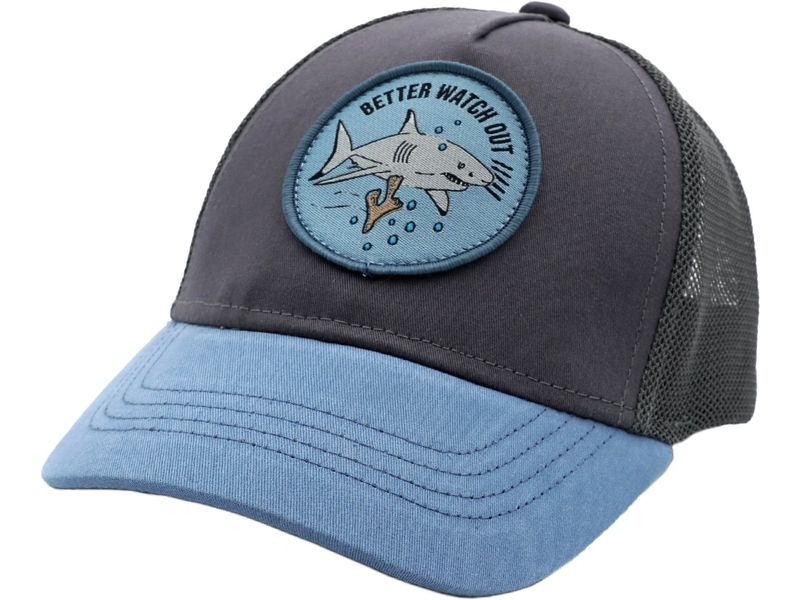 maximo Cap Shark Gr. 47 - 49 cm Schirmmütze für Jungen