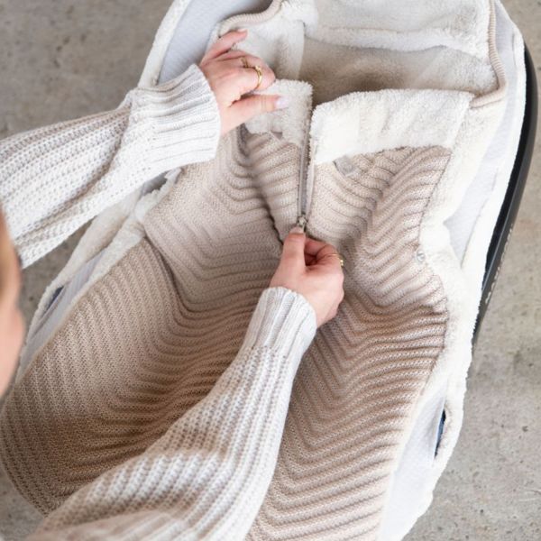 Baby's Only Grace Voetenzak Autostoel - Beige