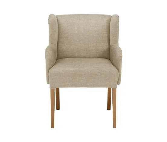 Polsterstuhl mit Armlehne »Hendrick«, beige