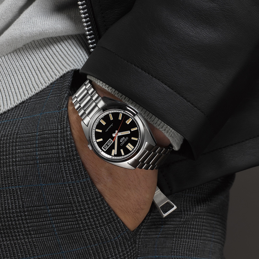 Seiko 5 Sports SNXS Automatic 37 Black