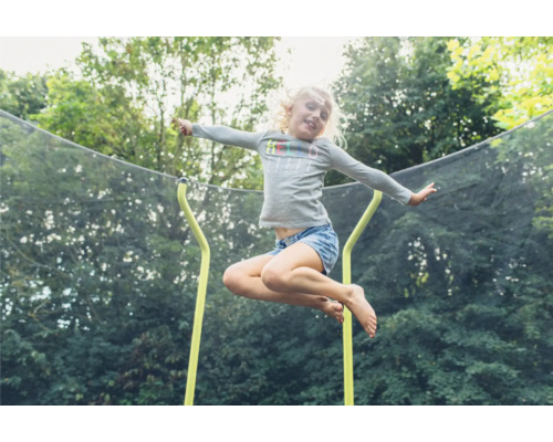 Plum Wave Springsafe trampoline met veiligheidsnet, Ø 305 cm, zwartgroen