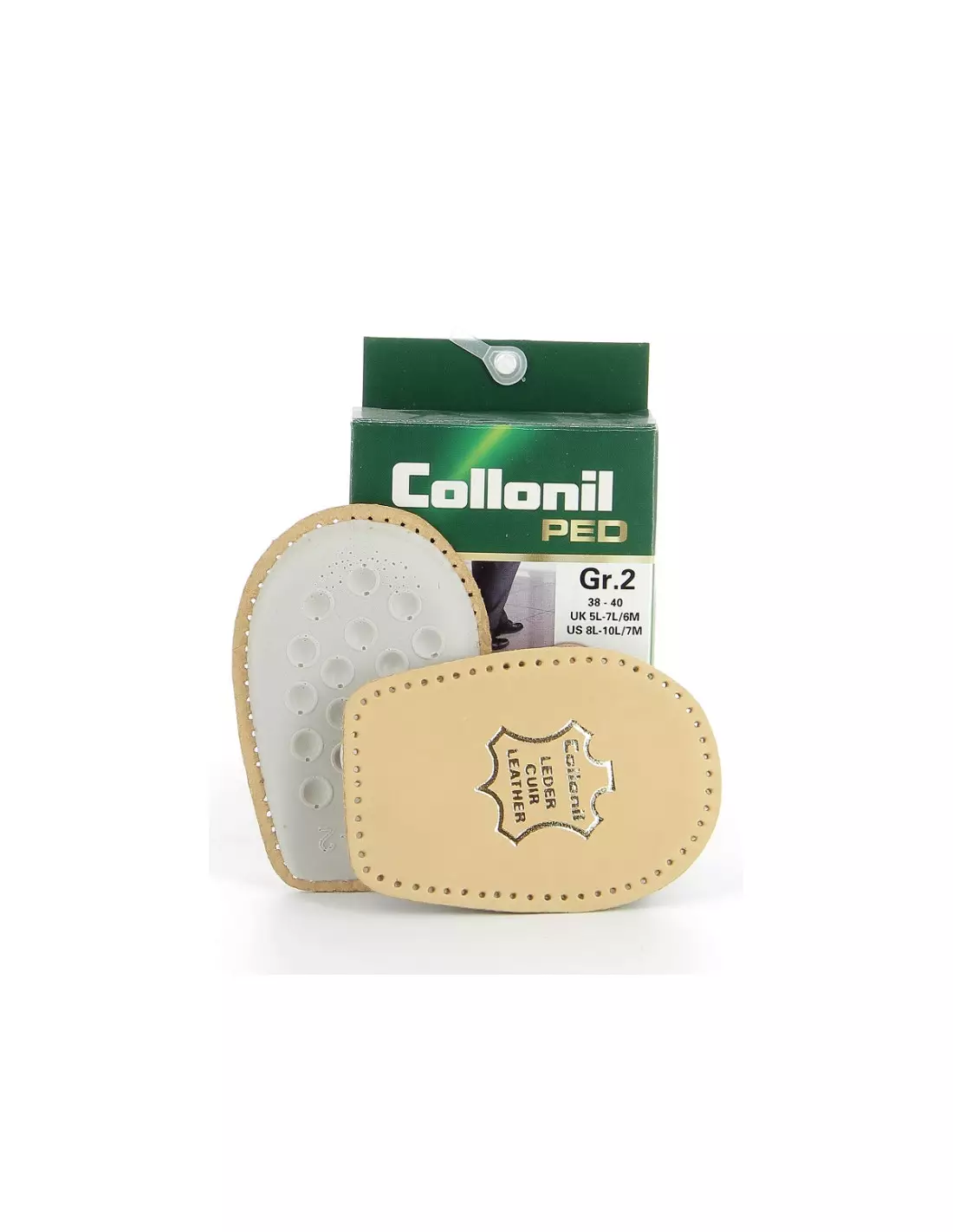 COLLONIL TALONNETTES CUIR - Protection et Confort Incolore