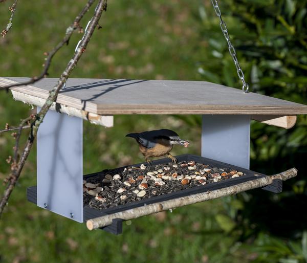 dobar® wildlife Vogelfutterhaus Futura II,