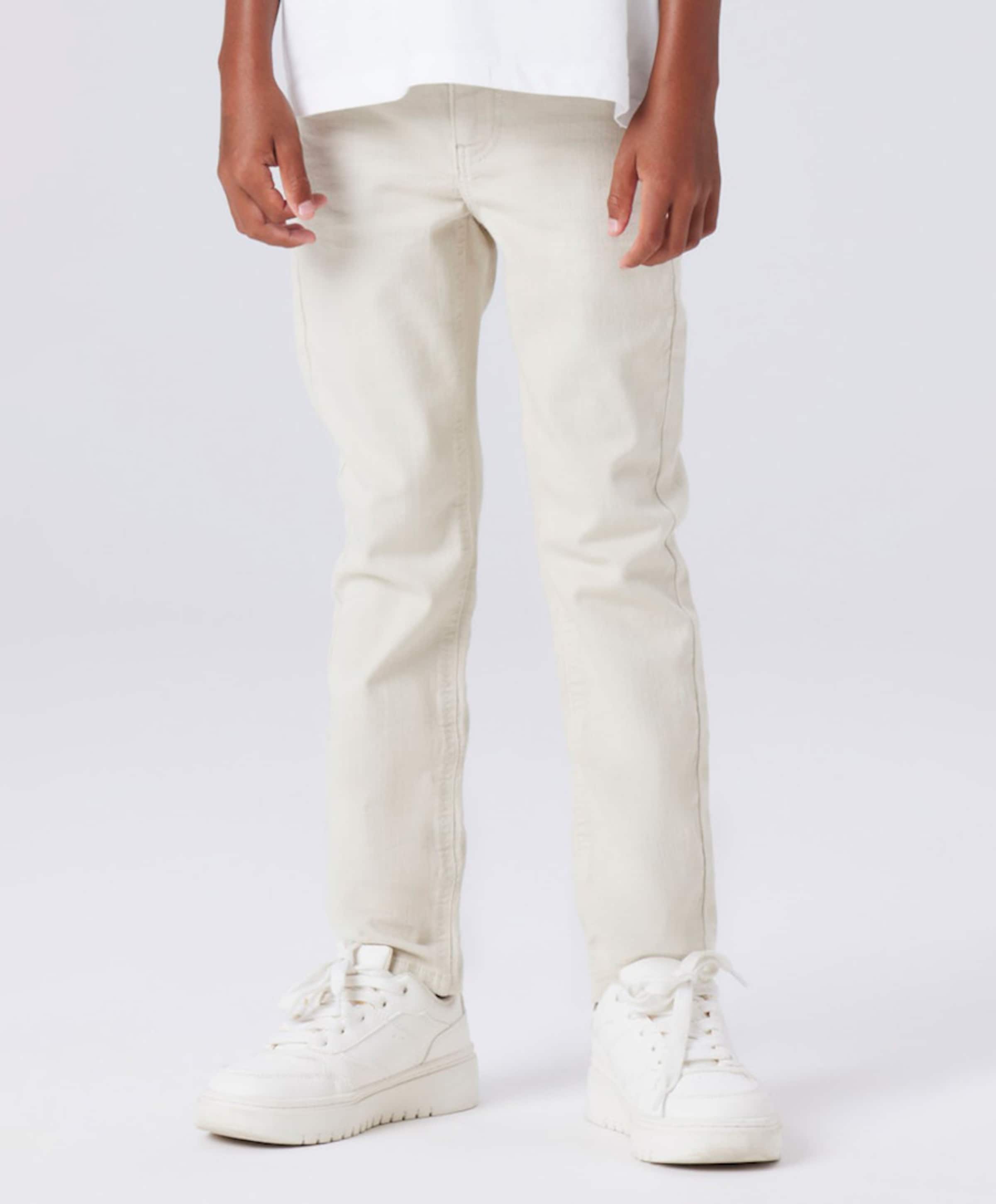 Name it NKMTHEO TWITOP NOOS jongens broek beige