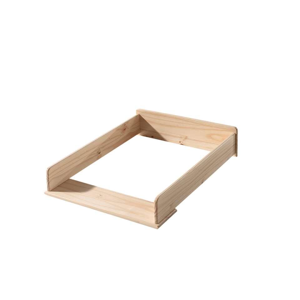 Vipack opzet commode Kiddy - bruin - 14x53x72 cm