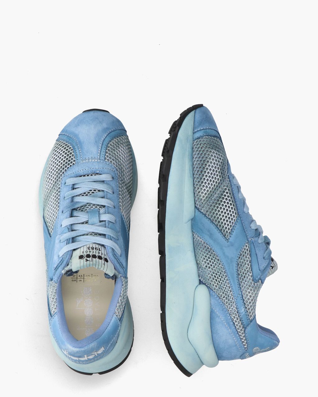 Diadora Heritage Mercury Elite Dip-Dye Blauw Damessneakers
