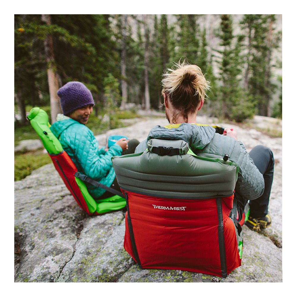 Thermarest TREKKER 63CM - Kit de transformation siège/matelas tomato