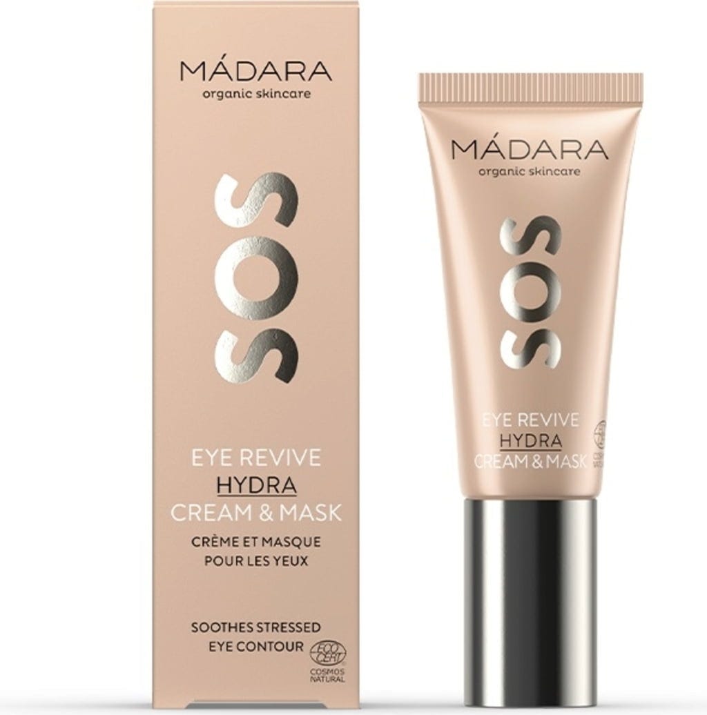 MÁDARA Organic Skincare  SOS Eye Revive Hydra Cream & Mask, 20 ml