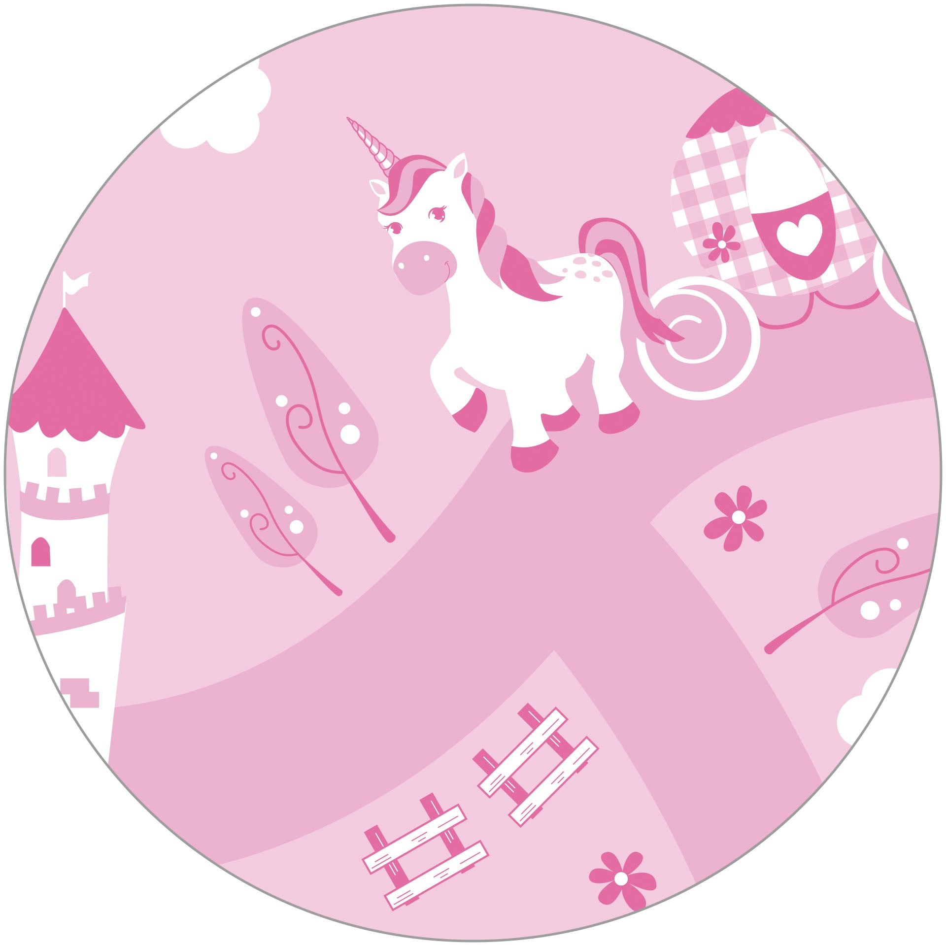 roba® Truhe »Krone, rosa/pink« mit Deckelbremse; fürs Kinderzimmer