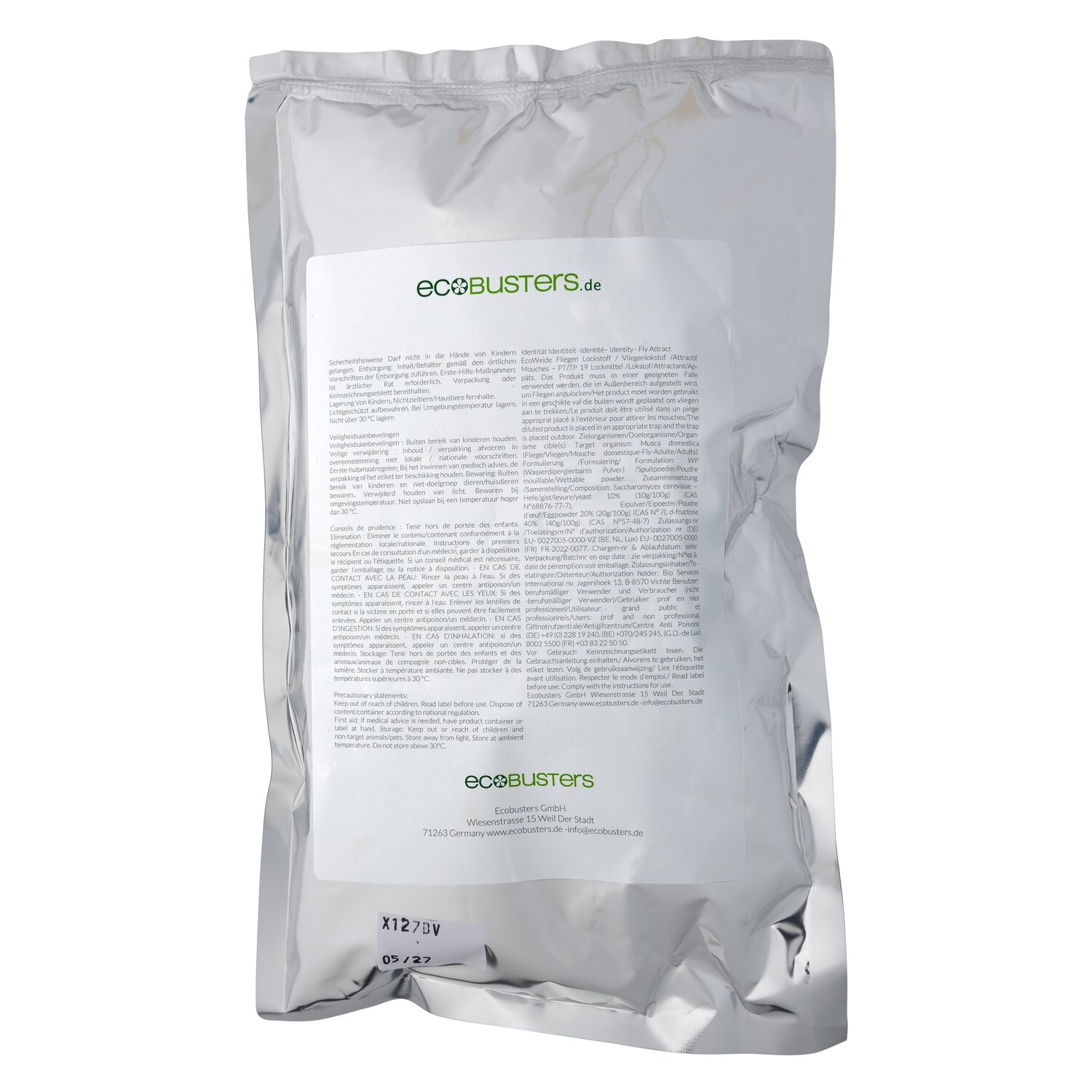 ecoBUSTERS EcoWeide Fliegenlockstoff  - 240 g