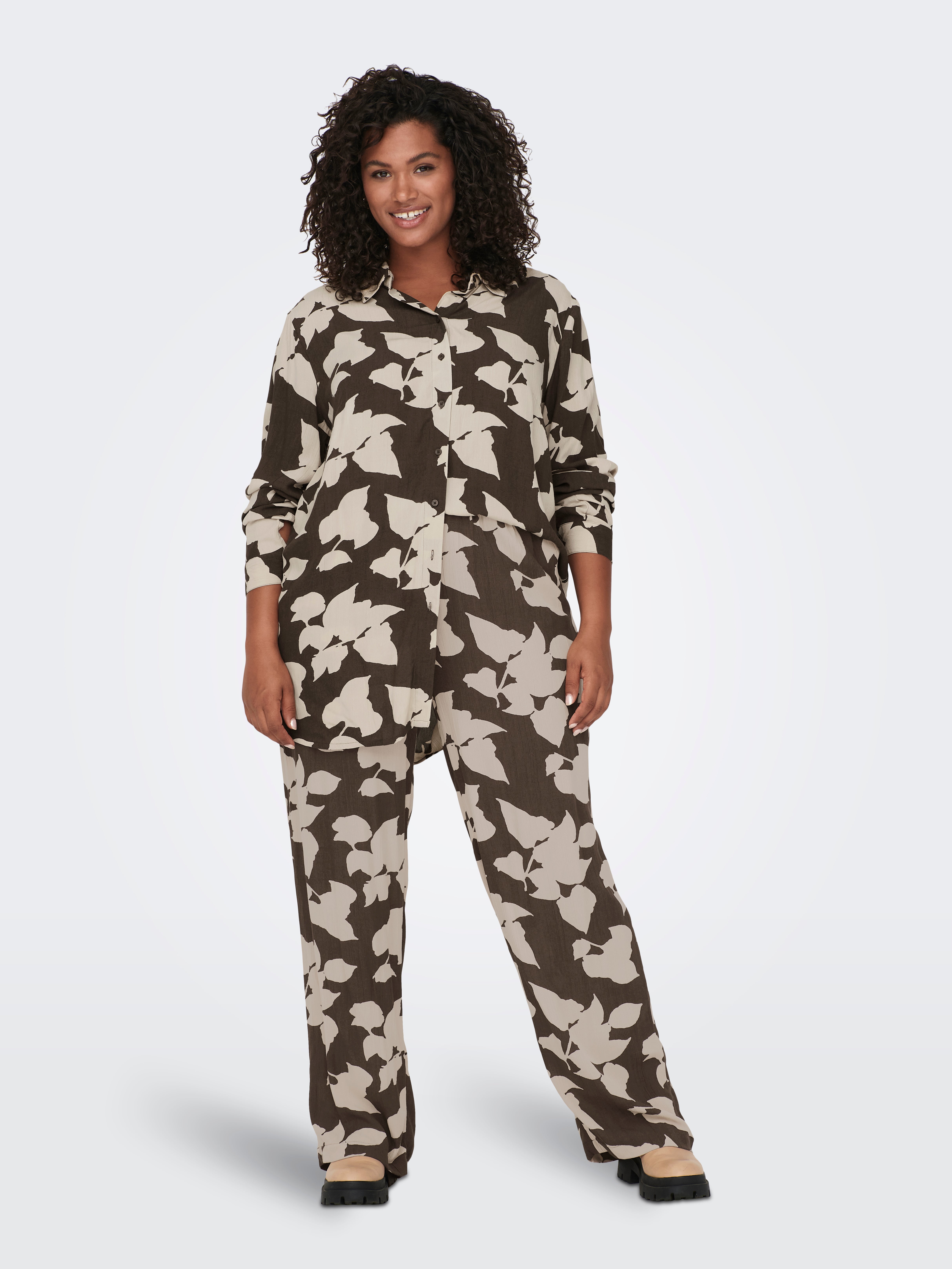 CAREMERSON Hemd Chocolate Brown