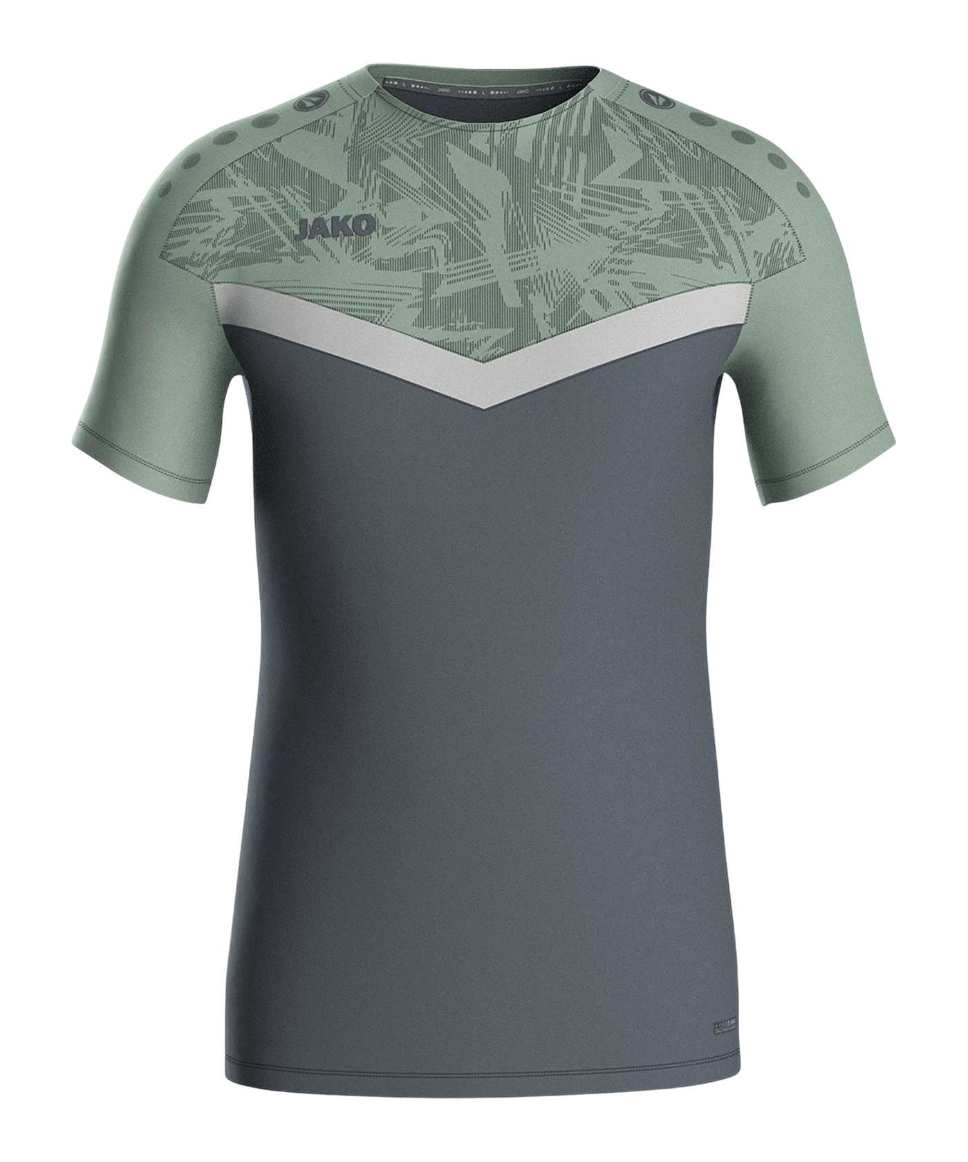 JAKO Iconic T-Shirt Kids Grau Grün F852