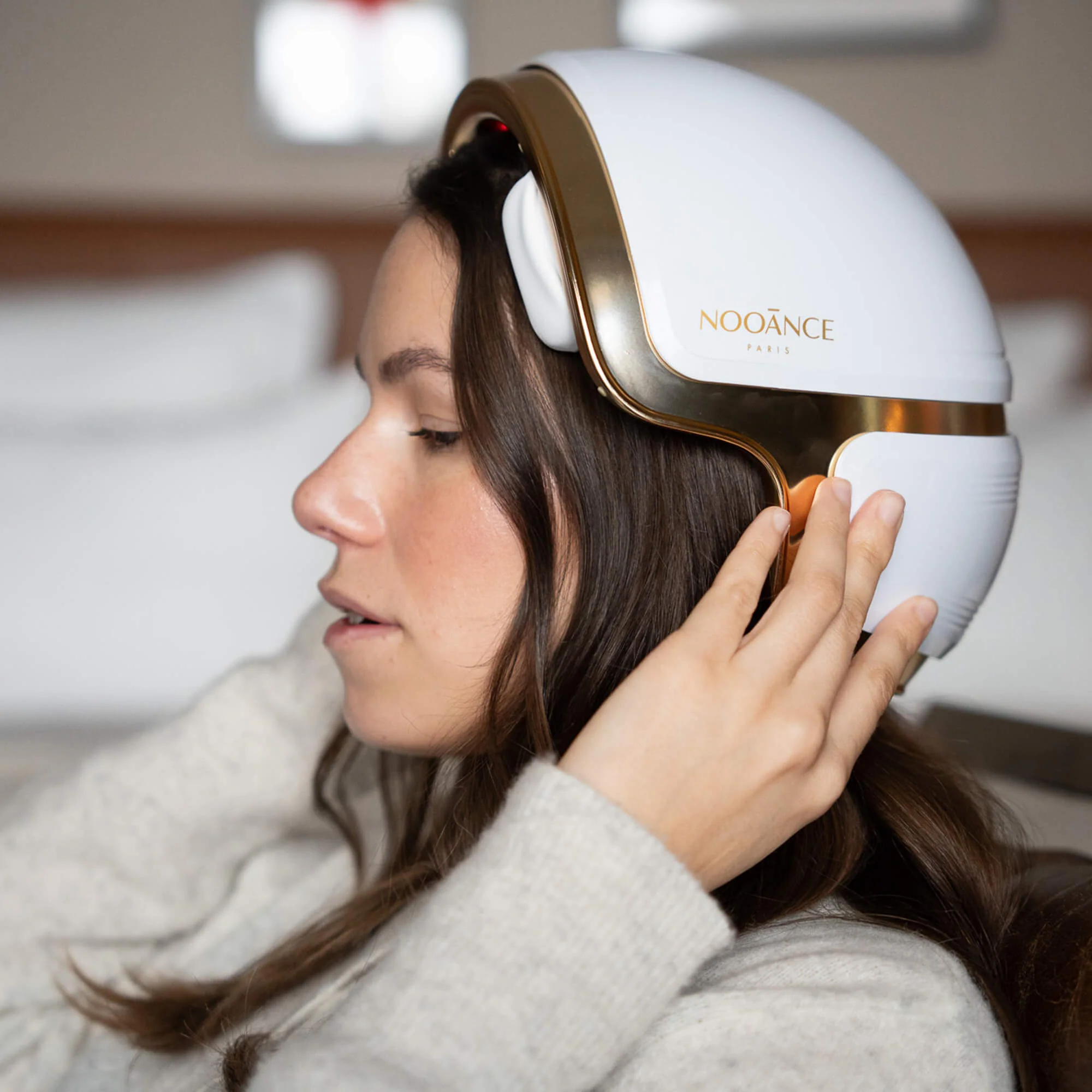 Nooance Casque LED Cheveux Beauté et Repousse