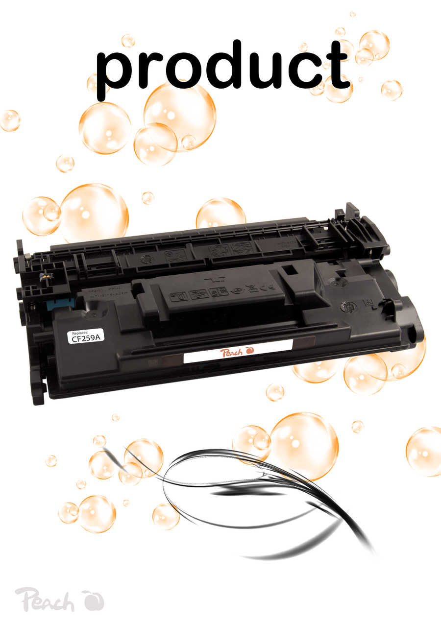 Ersetzt HP 59A / CF259A BK Tonermodul Druckerpatrone (1600 Seiten) (0F112327) - Schwarz