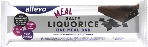 Allévo One Meal Bar Salty Liquorice - 57 g