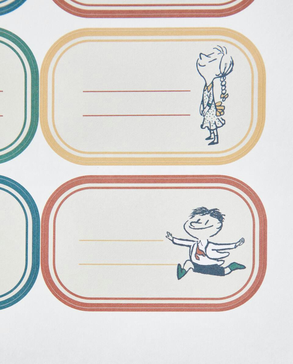 PACOTE DE ADESIVOS INFANTIS LE PETIT NICOLAS (PACOTE COM 18 UNIDADES)