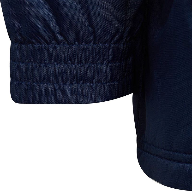 adidas - Entrada 22 - Stadium Jas - Donkerblauw/Wit - 100% Nylon, 90% Gerecycled Polyester