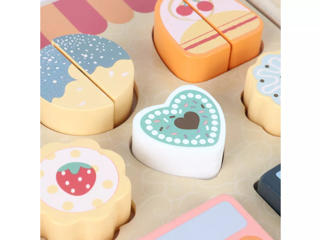 Jeu Set de Boulangerie pour Enfants Myrcia À partir de 3 ans Bois Multicolore