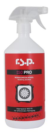 ISO PRO, Isopropanol 99.9%, Entfettet, reinigt, entfernt Kleberresten  transparent  1 L