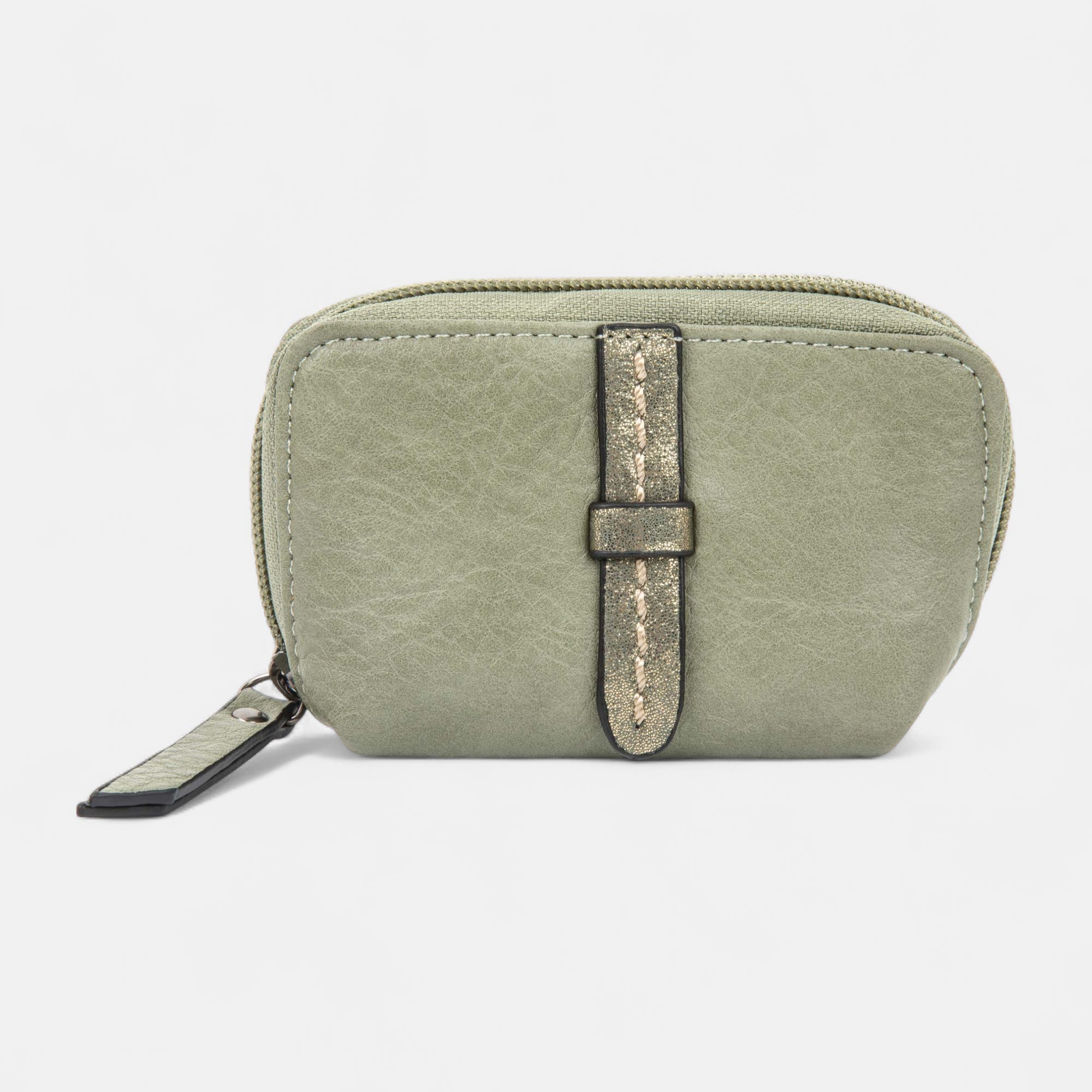 Petite maroquinerie vert clair