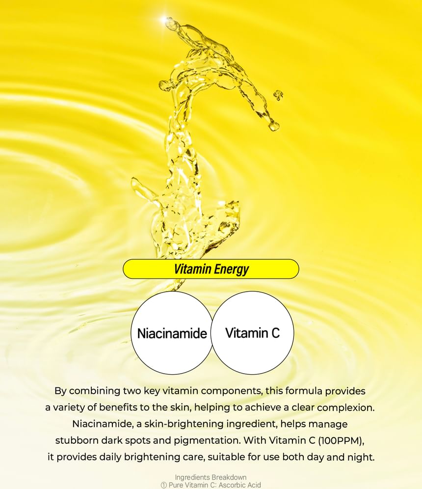 COMMONLABS - Vitamine C verhelderende peeling toner