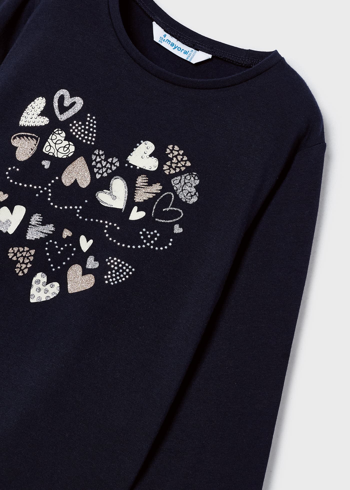 Camiseta estampada Better Cotton para meninas