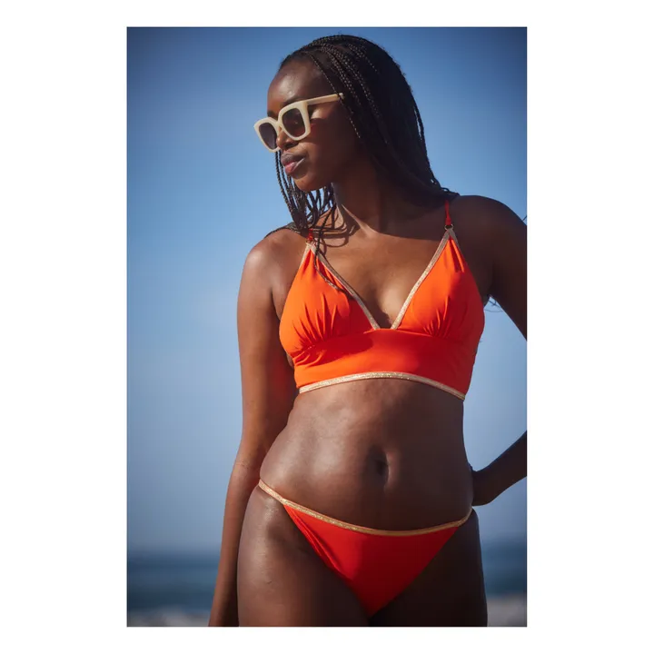 La Nouvelle Bas de Maillot Lila | Rouge