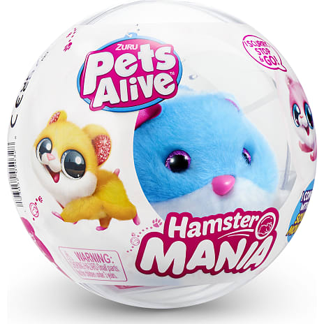 Pets Alive Hamstermania hamsterkæledyr - assorteret