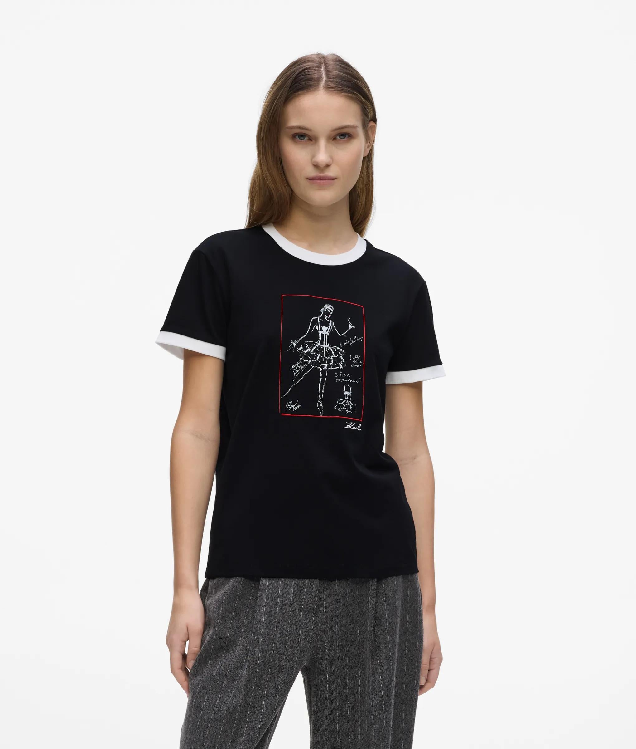 Le ballet slim fit T-shirt