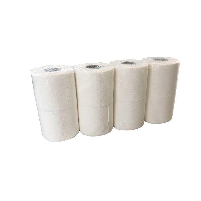 56st Toiletpapier 3laags ZACHT EN STERK 250 vel 56 rollen CELLULOSE grootverpakking wc papier BOVE (8101000)