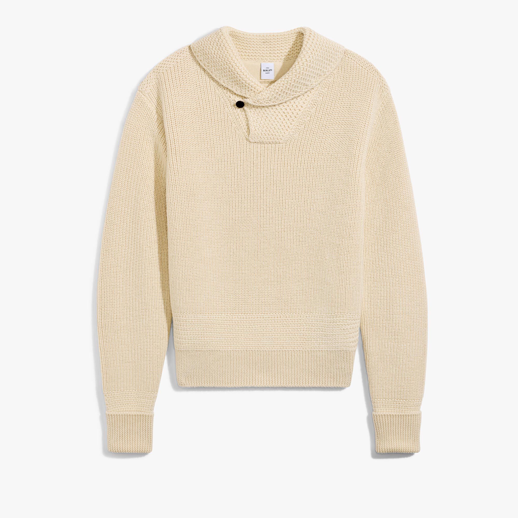 Pull Avec Col Châle