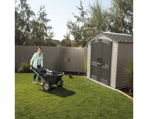 LIFETIME Project Factory tuinhuis met vloer, 214,5 x 213,5 cm, antraciet