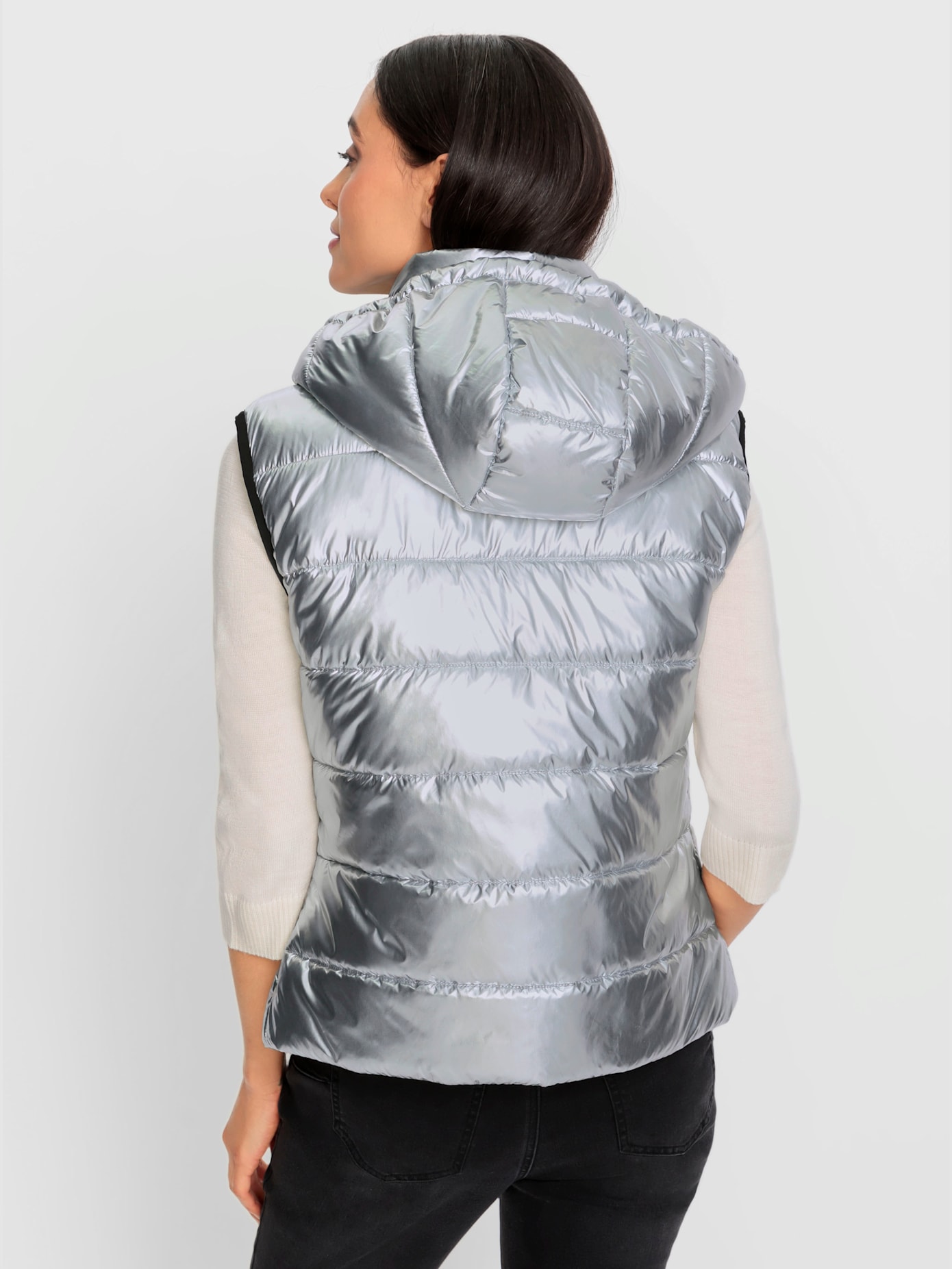 Gilet matelassé piquage tendance