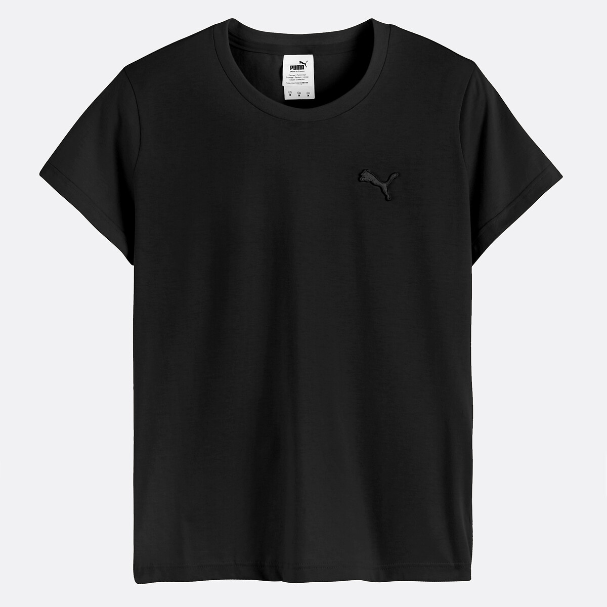 Camiseta PUMA com gola redonda e mangas curtas