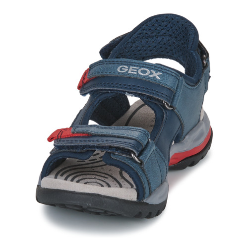 Geox - J BOREALIS BOY - Marine / Rouge