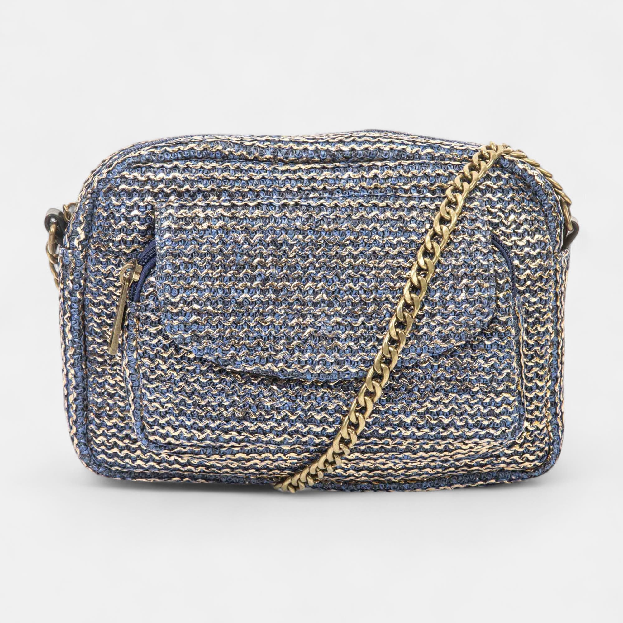Sac bandoulière bleu marine