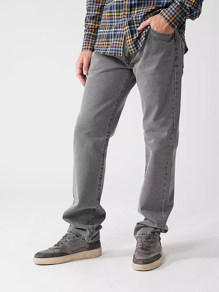 LEVI'S® Jeans Straight Fit 501 LEVISORIGINAL WALK DOWN hellgrau