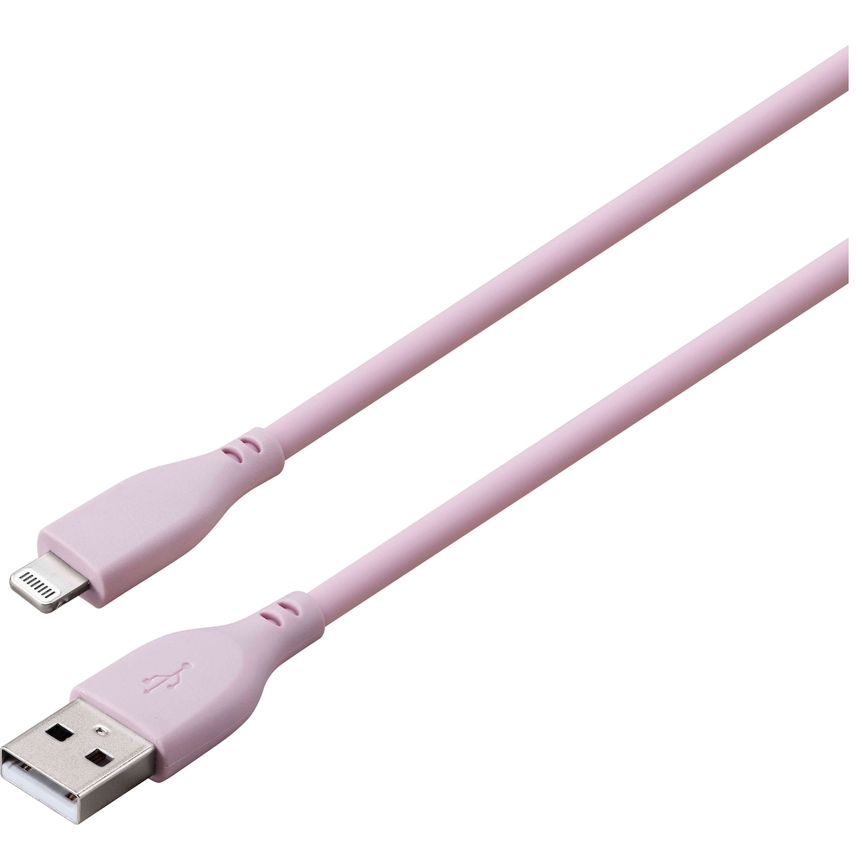 Goji USB-A til Lightning kabel 1,8m (rosa)