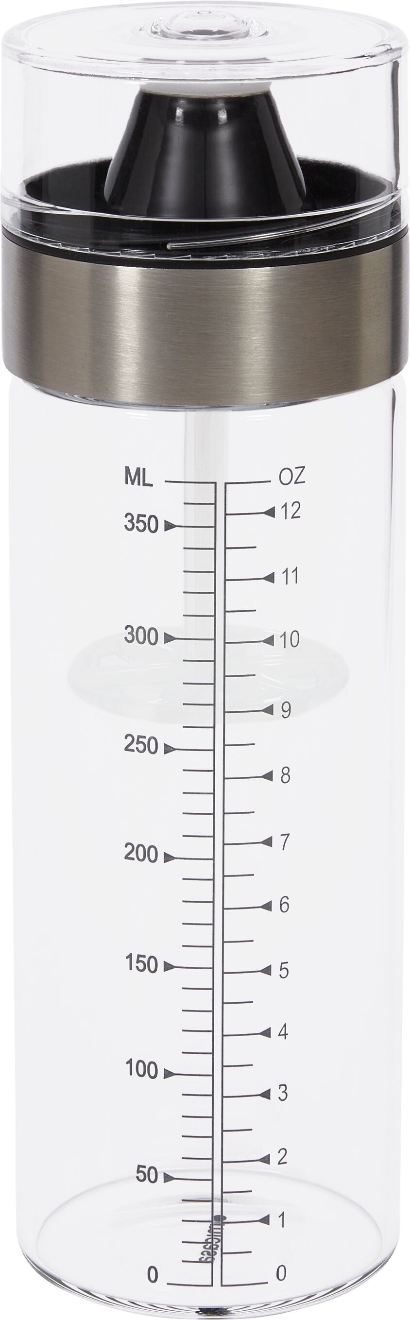 SISTO Dressing-Shaker - Schwarz, Transparent / H: 21.3 cm