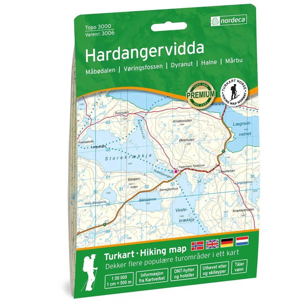 Nordeca Topo 3000 1:50 000 Topo 3000