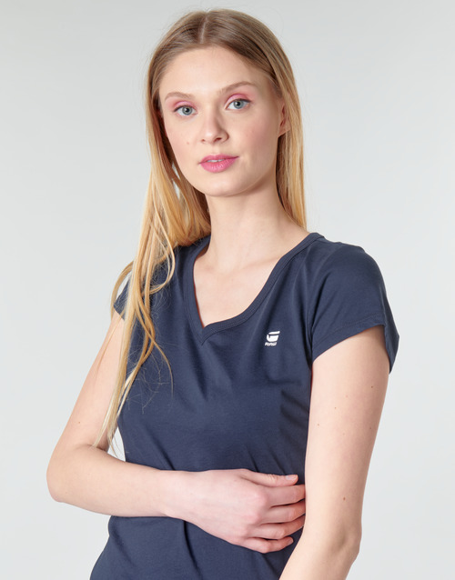 G-Star Raw - EYBEN SLIM V T WMN SS - Bleu