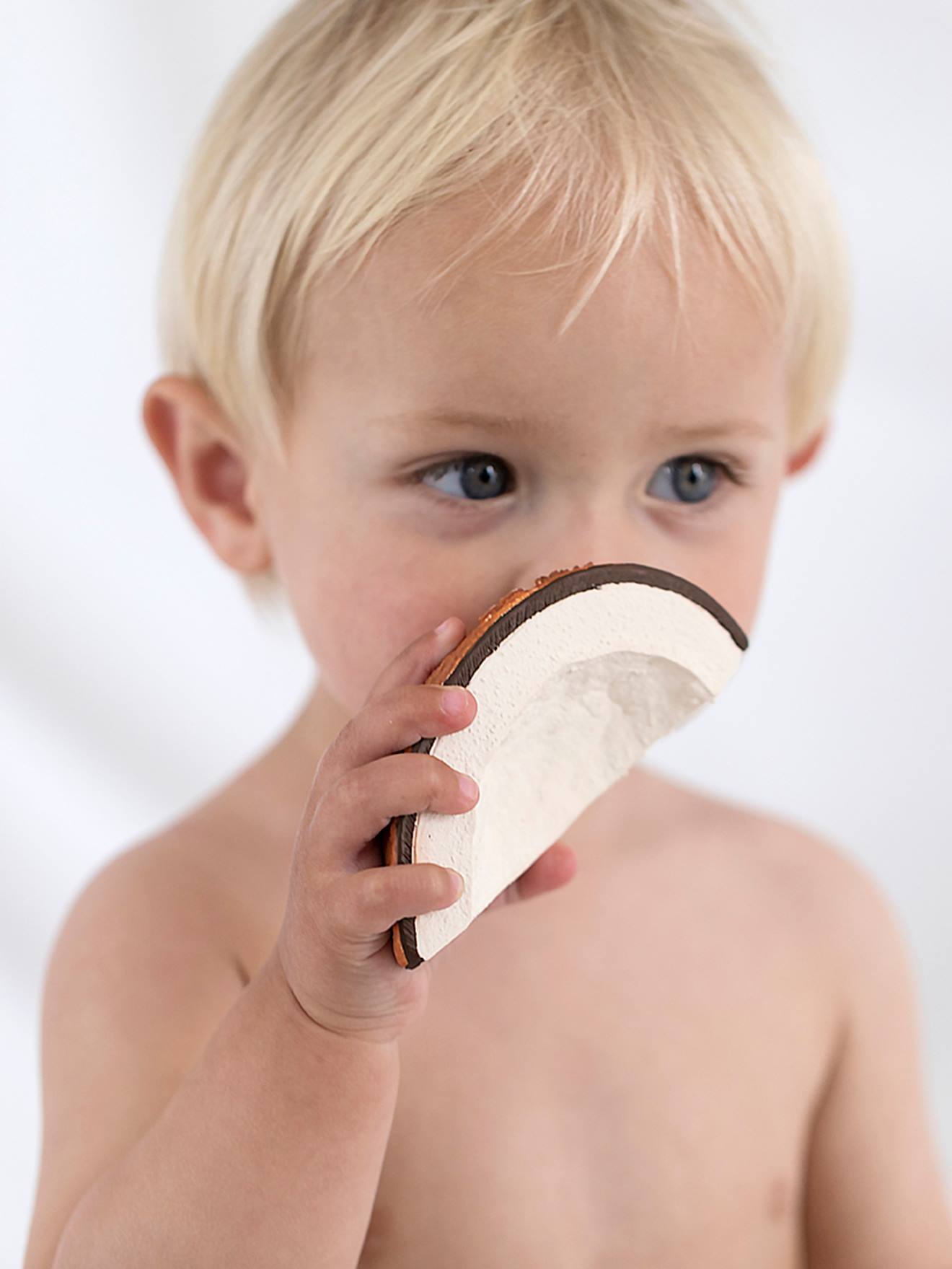 Coco, o brinquedo de dentição de coco