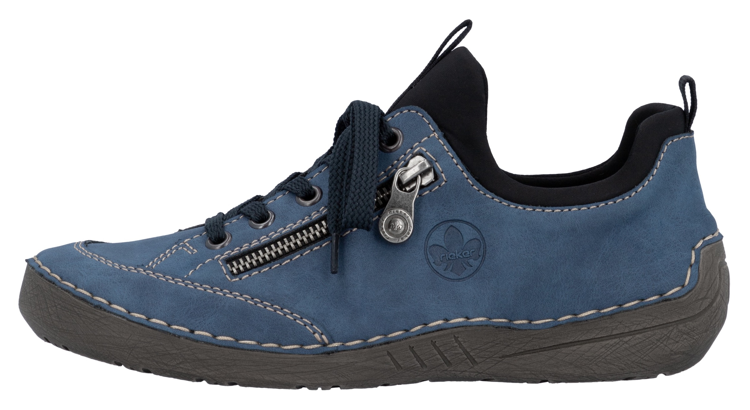 Rieker Slip-On Sneaker  , Slipper, Schlupfschuh, mit elastischem Einschlupf