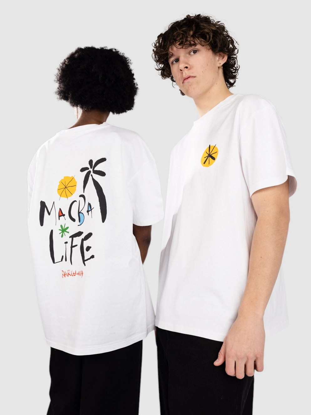 Macba Life Palm T-Shirt white