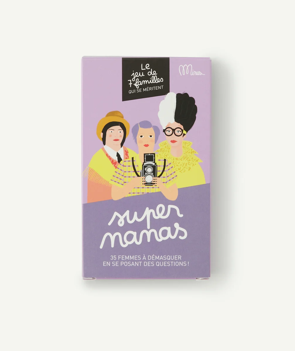 MINUSJEU DE 7 FAMILLES SUPER NANAS