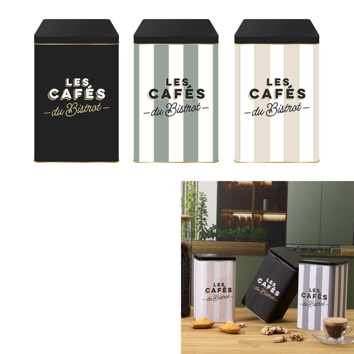 BOITE METAL CAFE BISTROT