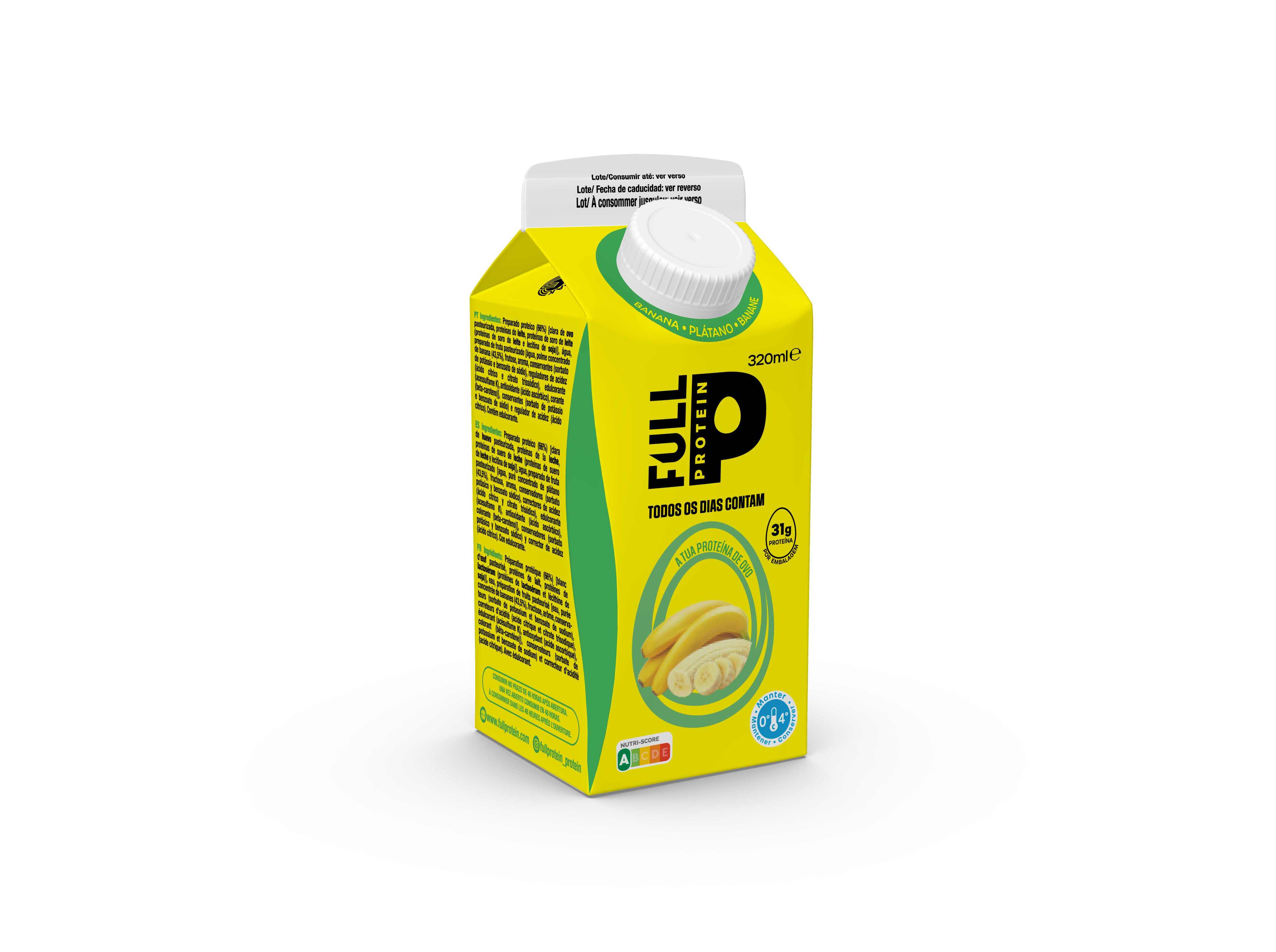 BEBIDA FULLPROTEIN PROTEICA BANANA 320ML