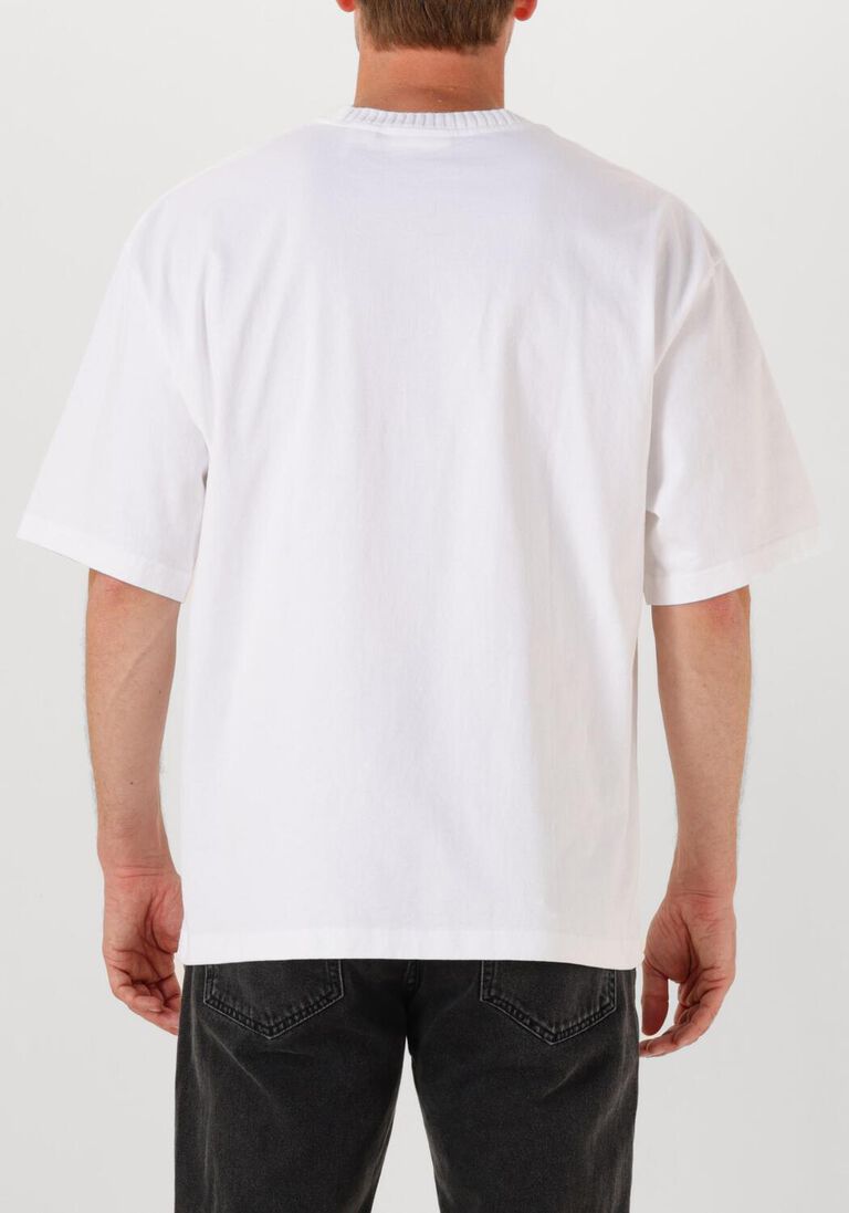 witte axel arigato t-shirt apex ribbed t-shirt