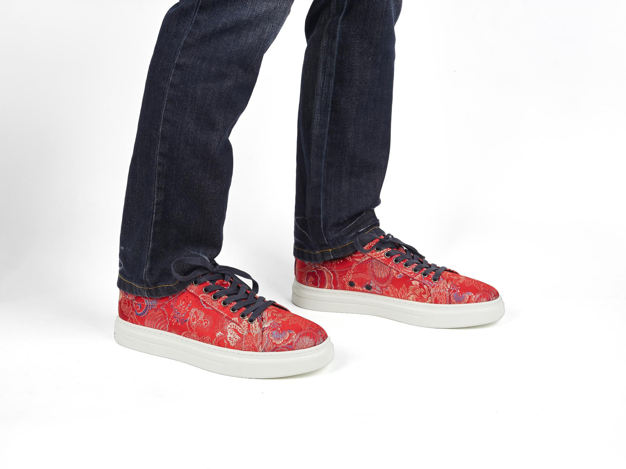 Red Shadow Sneakers
